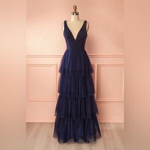 Boutique 1861 Ashlyn Navy formal dress